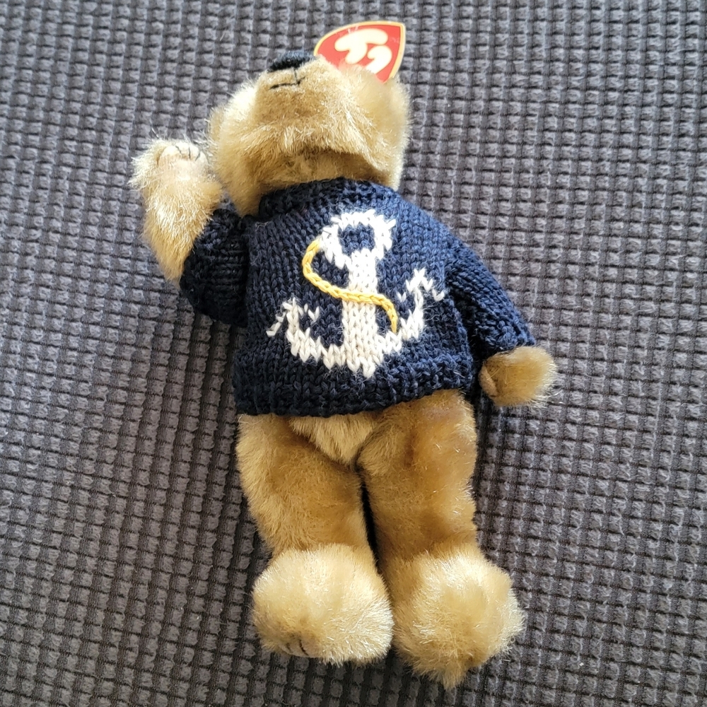 TY Beanie Collectible Unisex Navy Marine Life Bear